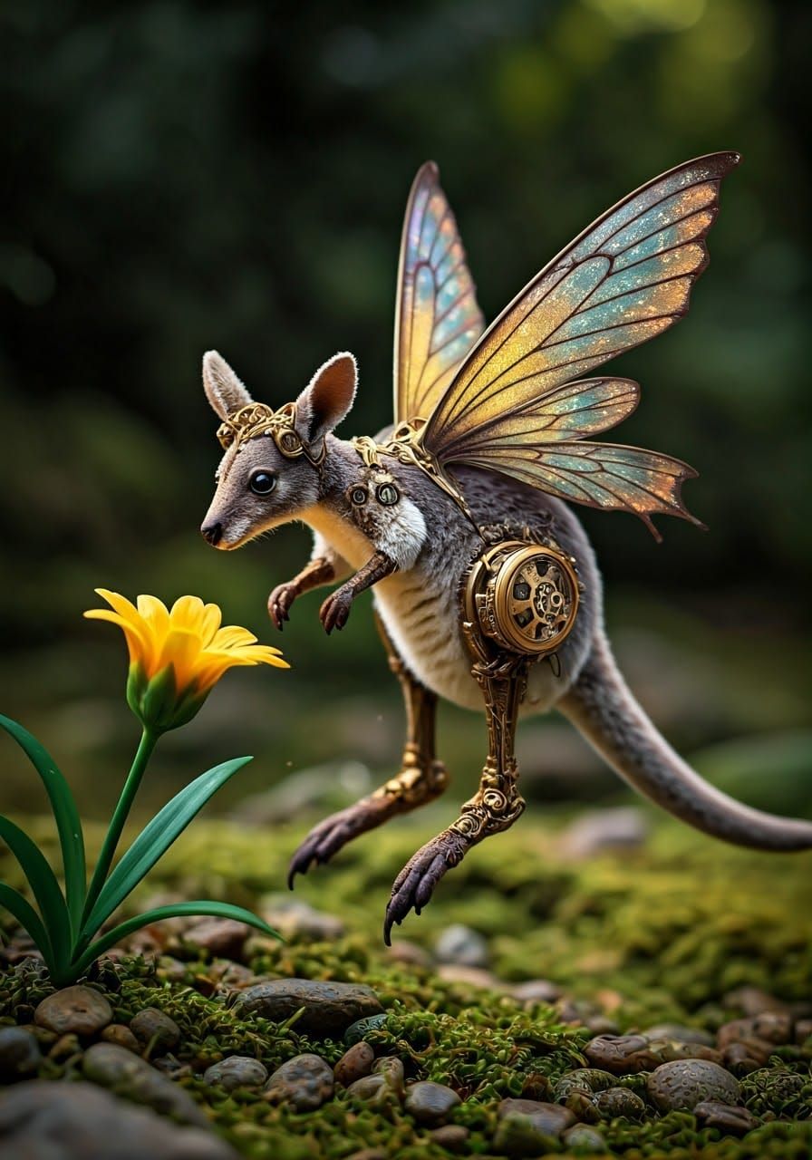 Steamplush Fairy-Tree Kangaroo at Fantasy Party