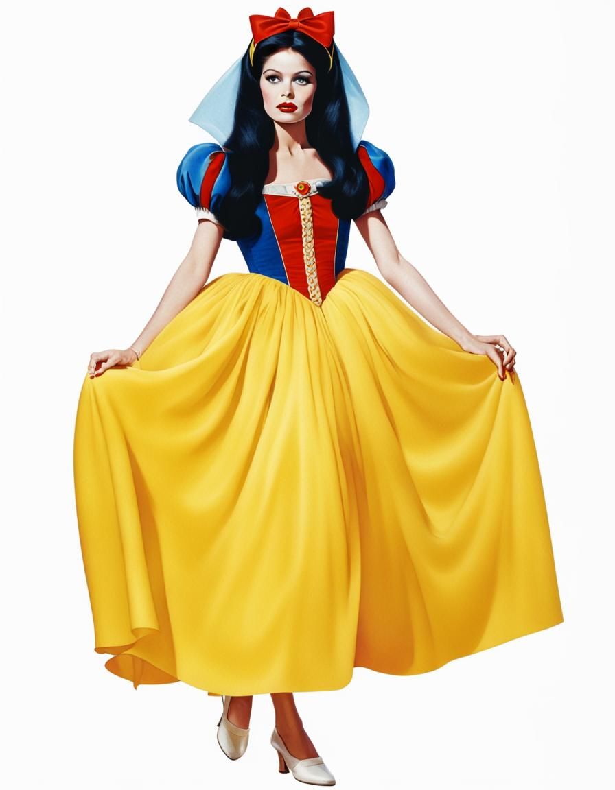 Brigitte Bardot as Colorful Snow White