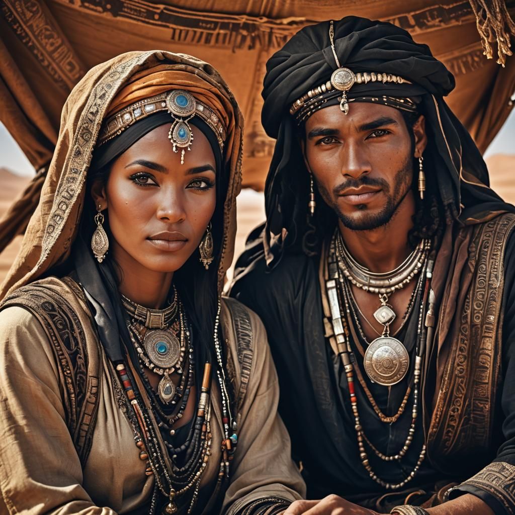 Tuareg couple