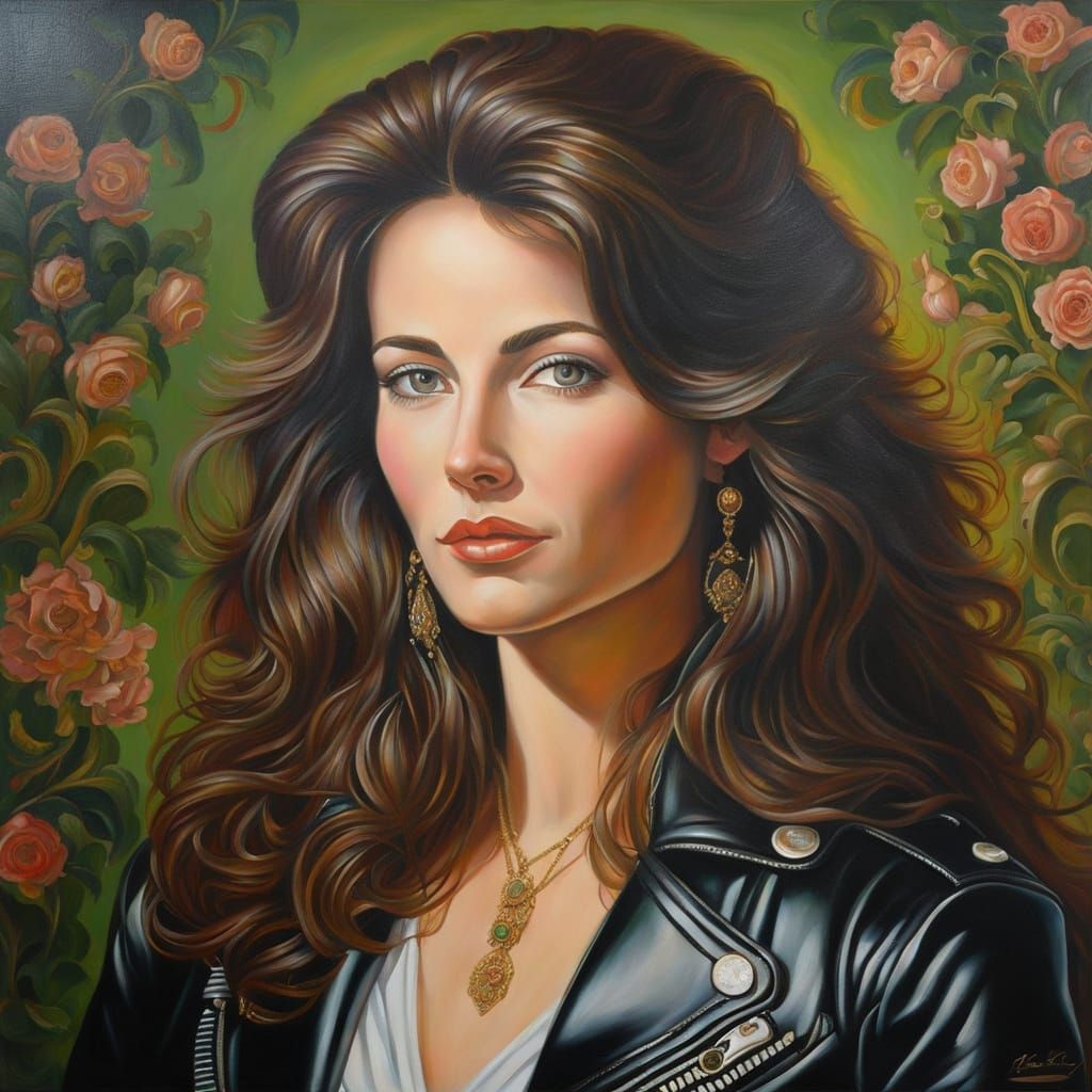 Rococo Portrait of a Woman from New Jersey