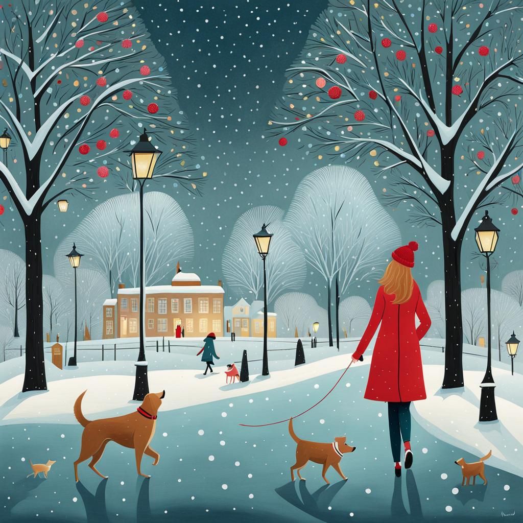 A winter walk
