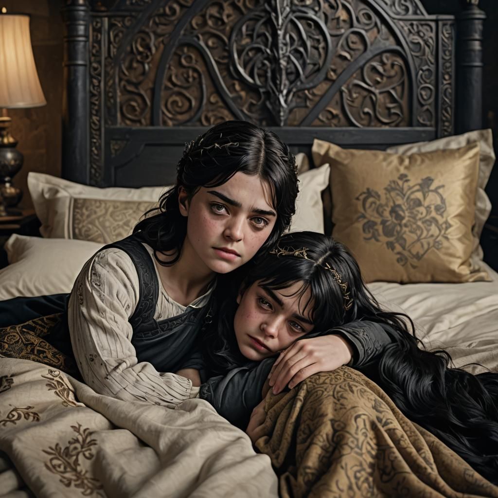 Arya Stark and Shireen Baratheon Together