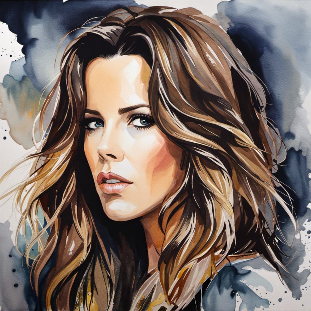 Beautiful "Kate Beckinsale" (Water) - 1