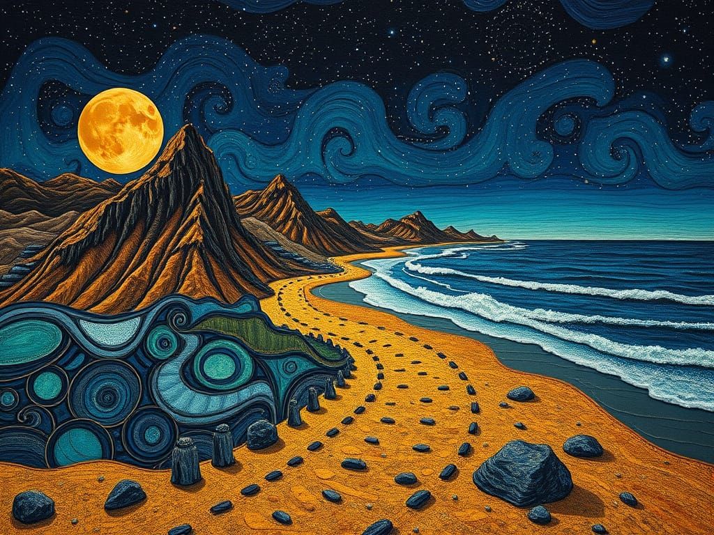 Take the Long Road into Night-Lit Early Whirlingtons