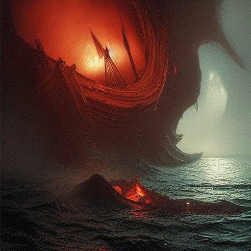 Sinister Souls Drowning in Ocean of Hell