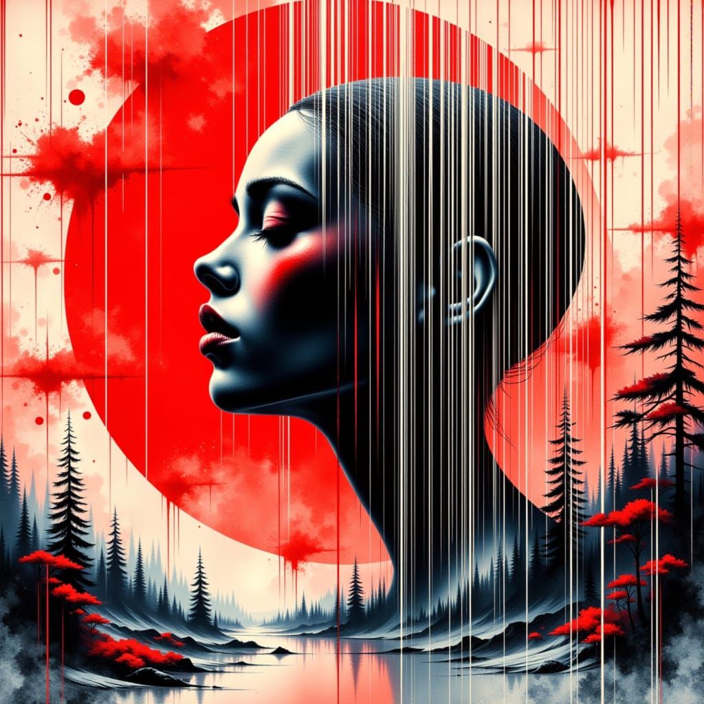 Taking in the sunset