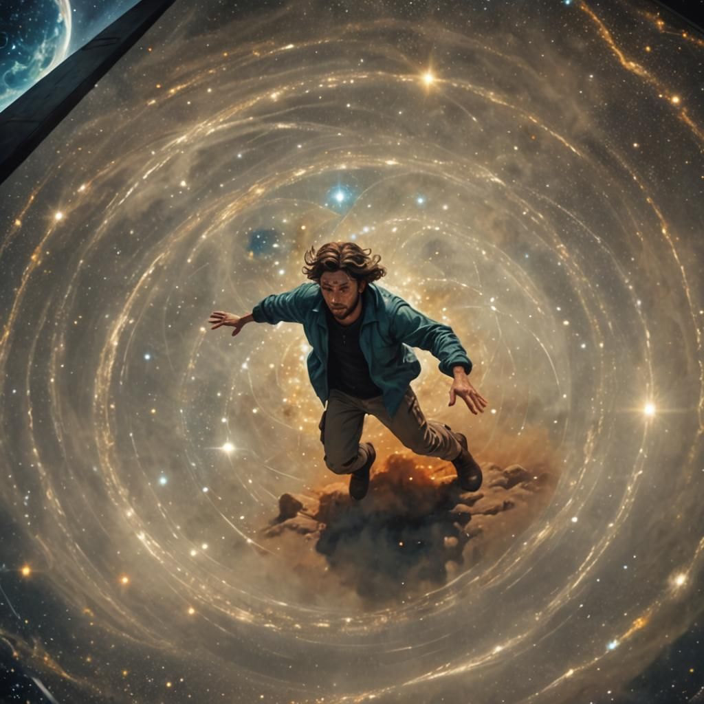 Telekinesis and Out-of-Body Experience: Astral Illustration