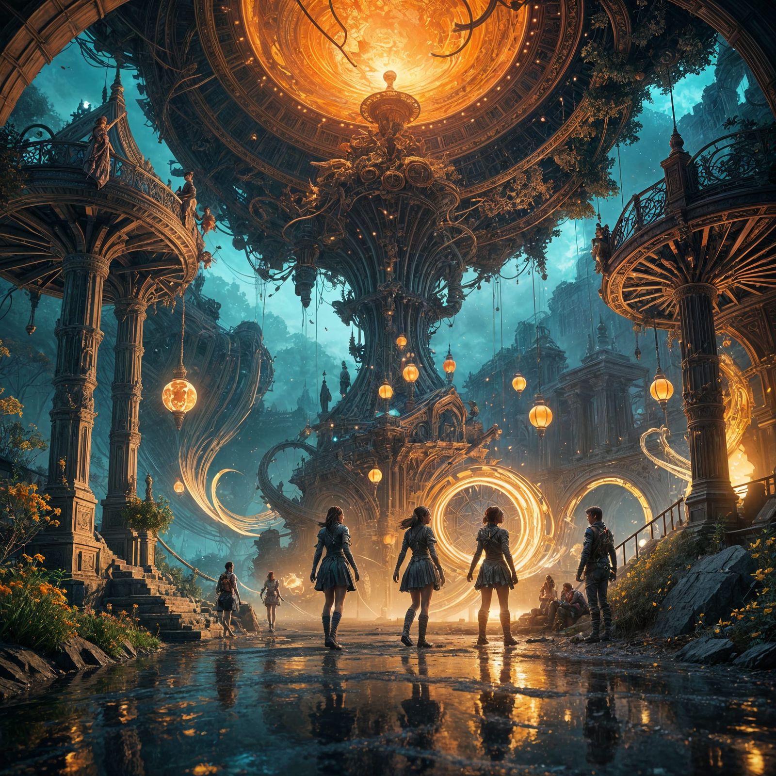 Ethereal Worlds of Hyperdetailed Fantasy
