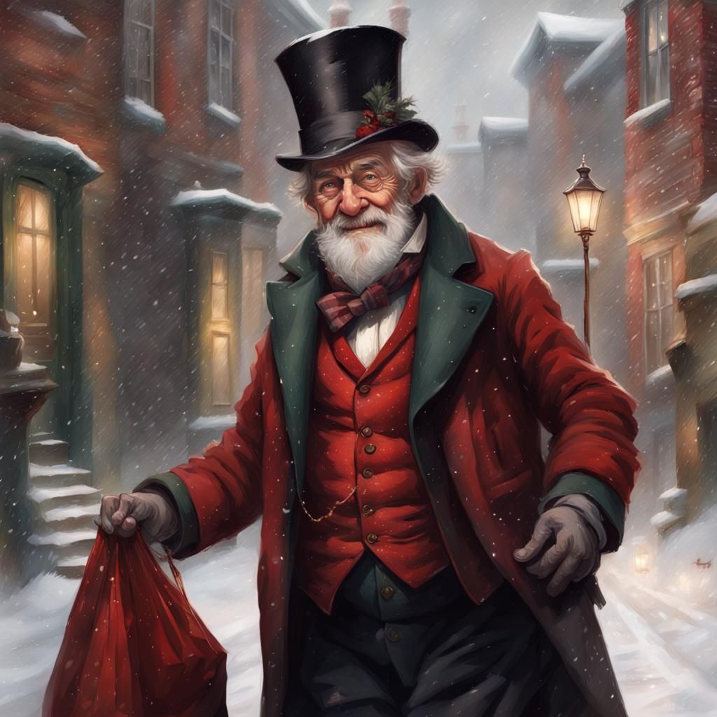 "It's Christmas, Mista Scrooge!"  Have a jolly holiday, ever...