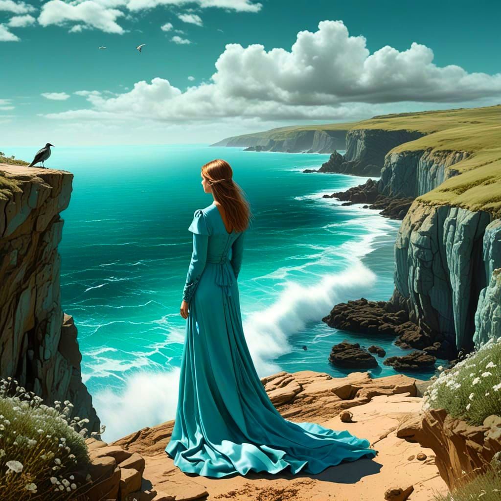 Ethereal Aquamarine Cove