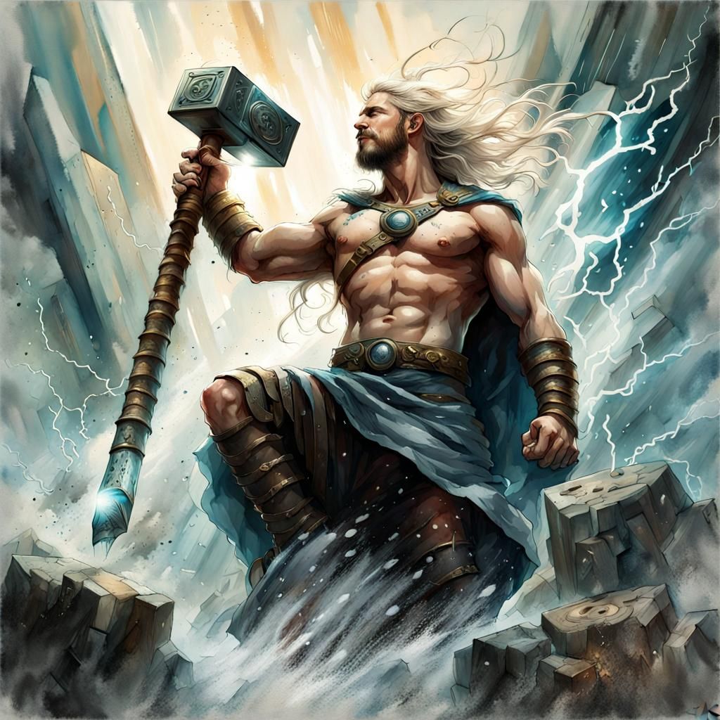 Mjolnir: Hammer of Thor, Digital Art