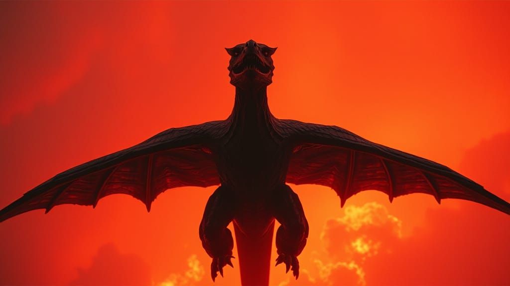 Rodan Soars Through Fiery Skies in Cinematic Terror