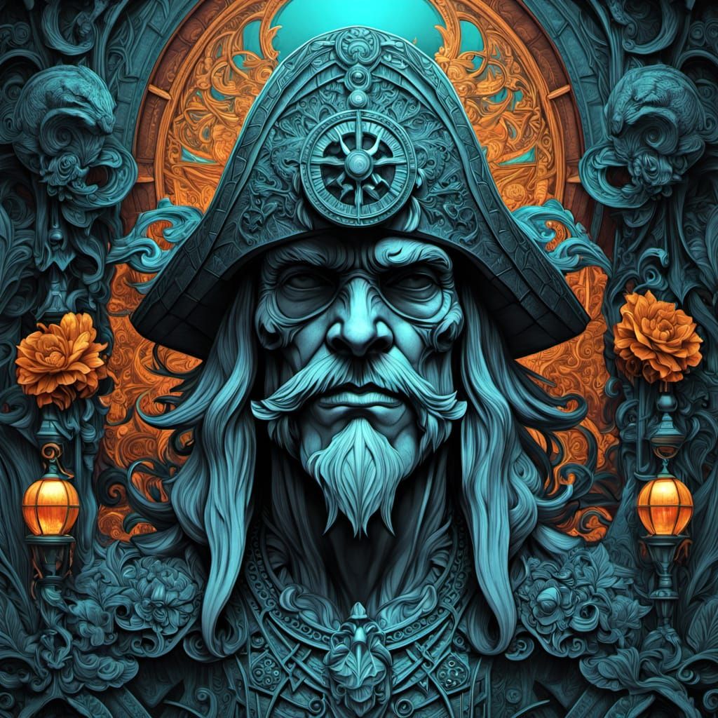 Eldritch Pirate Treasures in Dynamic Lighting