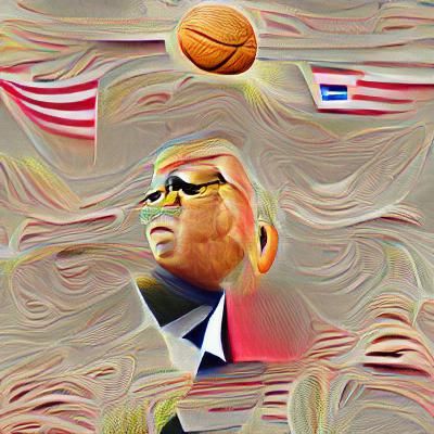 AI Generated Image of a President