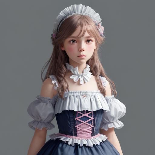 Pink Sissymaid Doll in High Heels