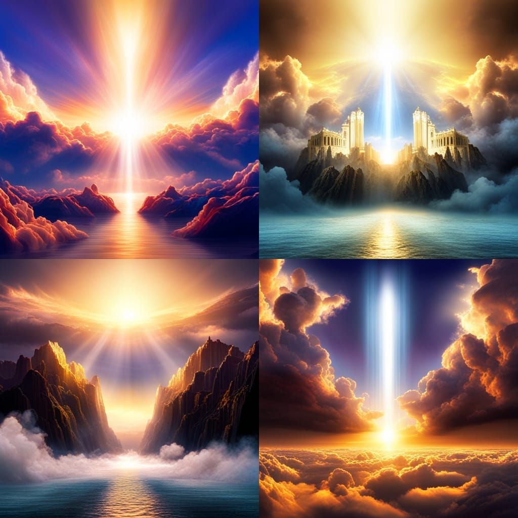 Heavenly Gates: A Majestic Vision of Paradise