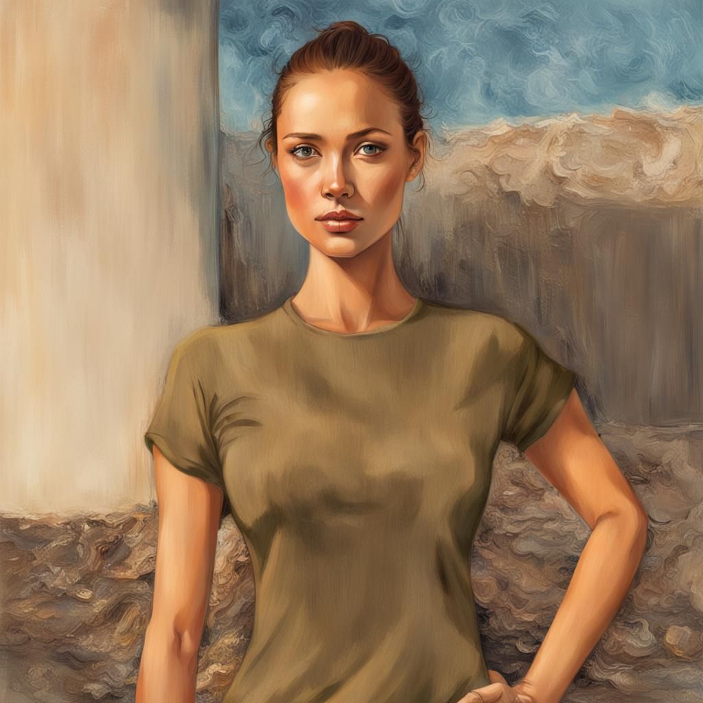 GTA San Andreas Helena recreated from screenshot