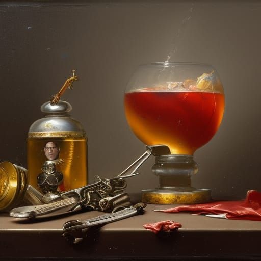 Still Life Meets Soviet Propaganda Art