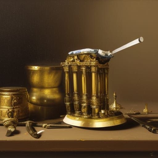 Time Stands Still: A Propaganda-Inspired Still Life