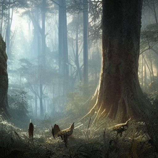 Spectacular Ancient Forest: Matte Painting in Unreal Engine