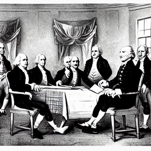 Declaration of Independence in Schulz Style