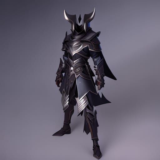 Shadow Knight: Dark Fantasy Concept Art