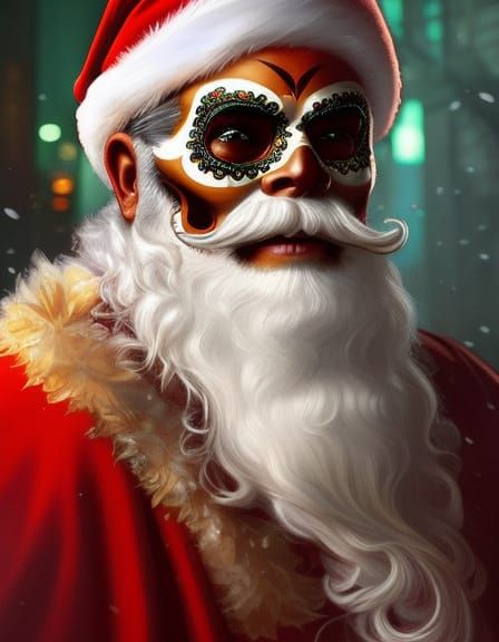 Dia de los Muertos - Santa claus