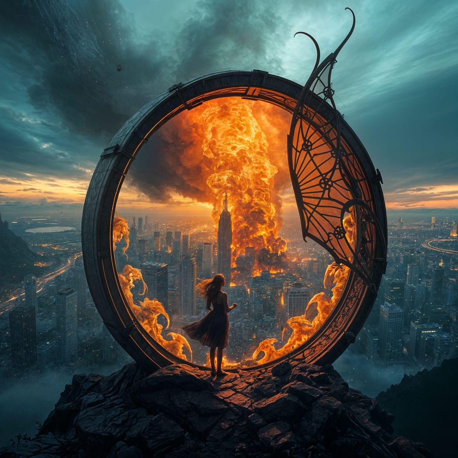 Inferno Viewing Lens