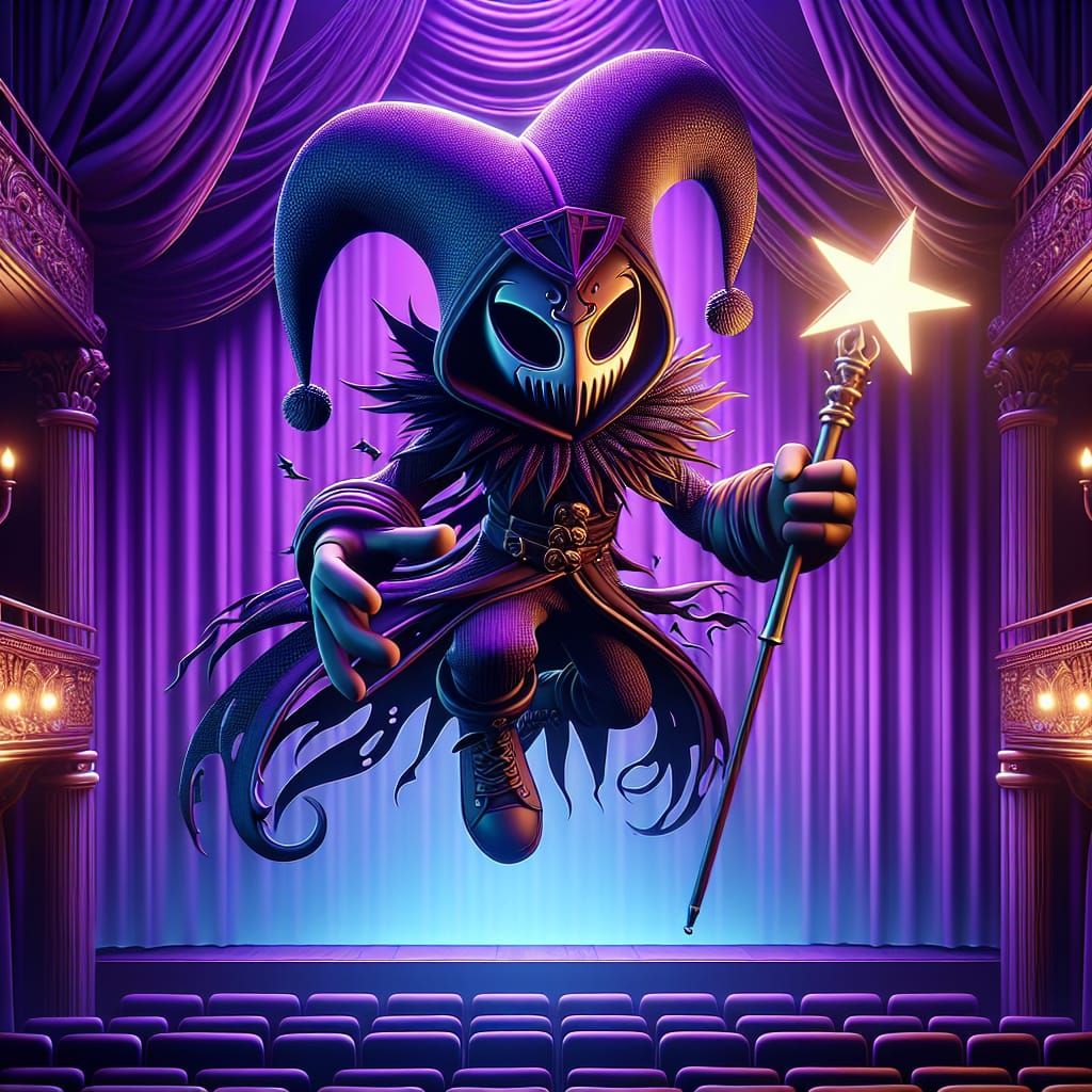 For my next trick I shall become a shooting star!