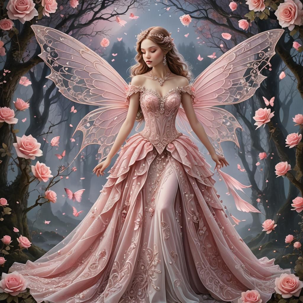 Gorgeous Fairy (hands need edits)