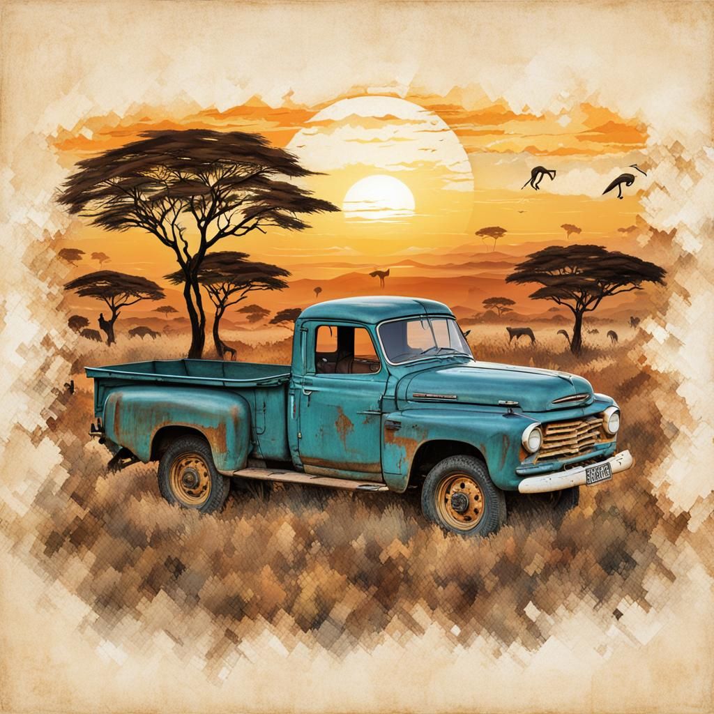 AI Generated Image of Africa