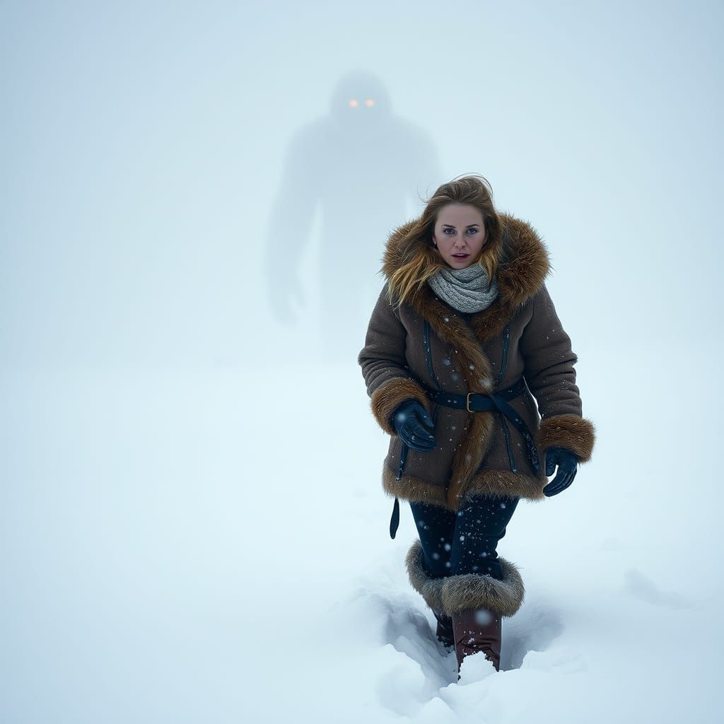 Determined Explorer Faces Off Against Antarctica's Fury