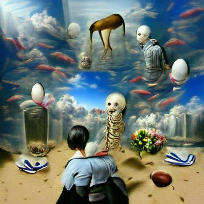 Surreal Afterlife Dreamscape