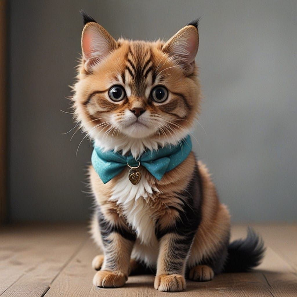 Cute Feline Canine Hybrid
