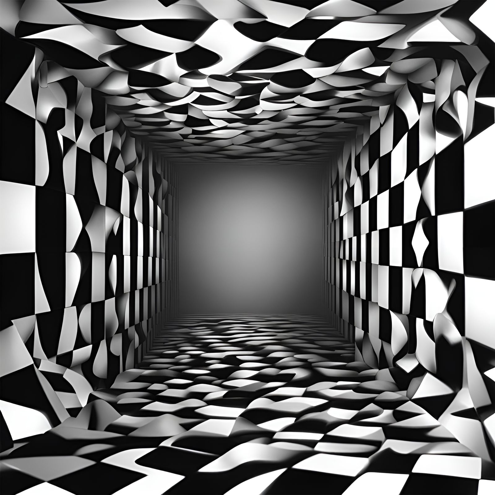 Realistic Optical Illusion Generated by AI