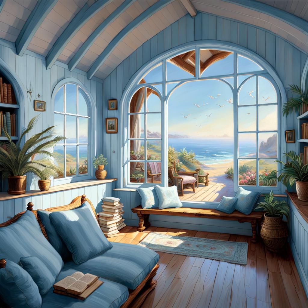 Stunning Beachside Cabin with Panoramic Ocean Views in Impre...