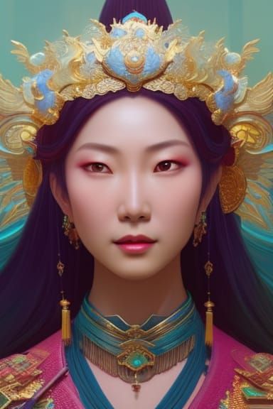 Chuangmu: Chinese Bedroom Goddess Concept Art