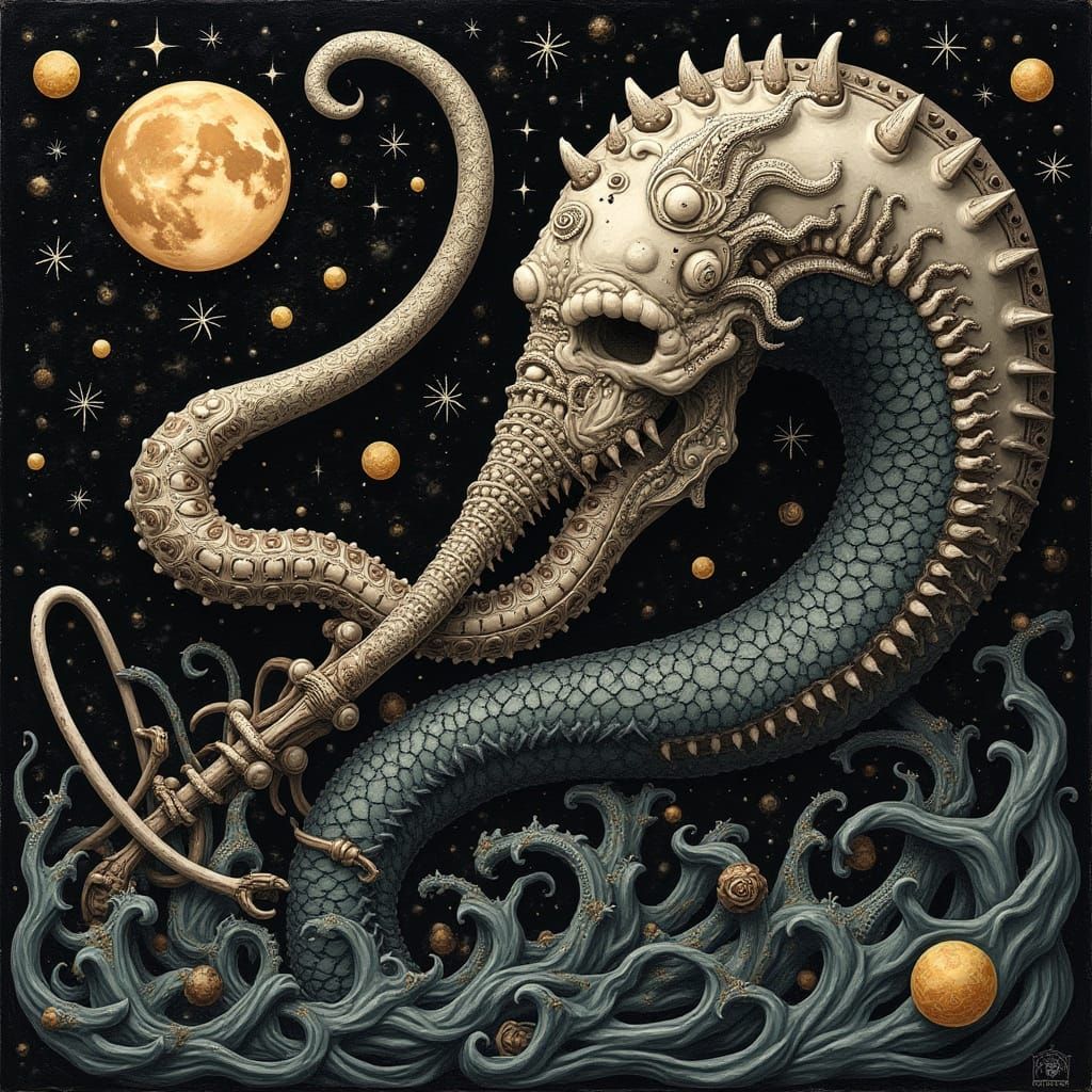 Dark Fantastical Cleavers and Hooks with 3D Shading