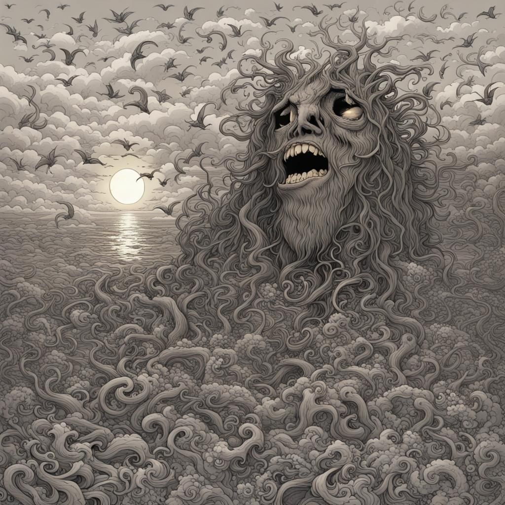 Electric Nights: A Rock Concert Crowd Scene