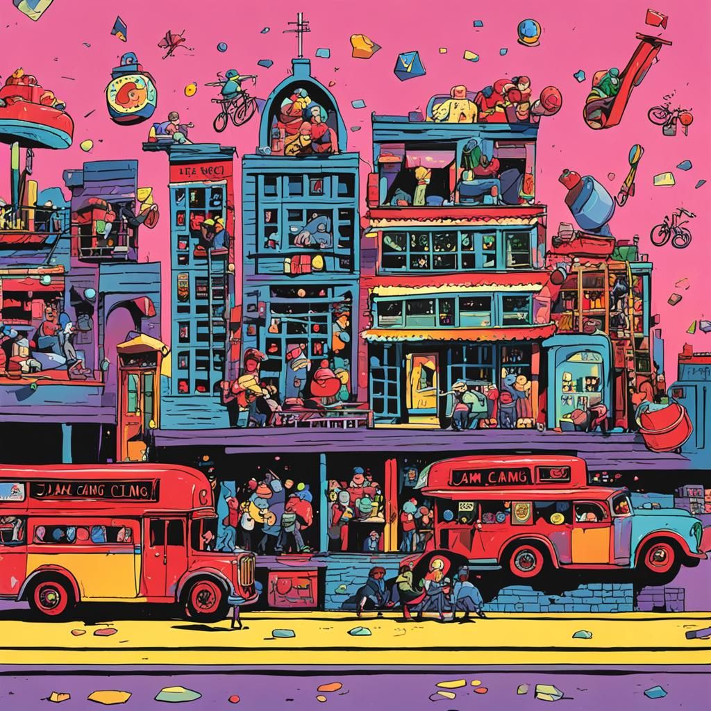 AI Generated Image of Jam