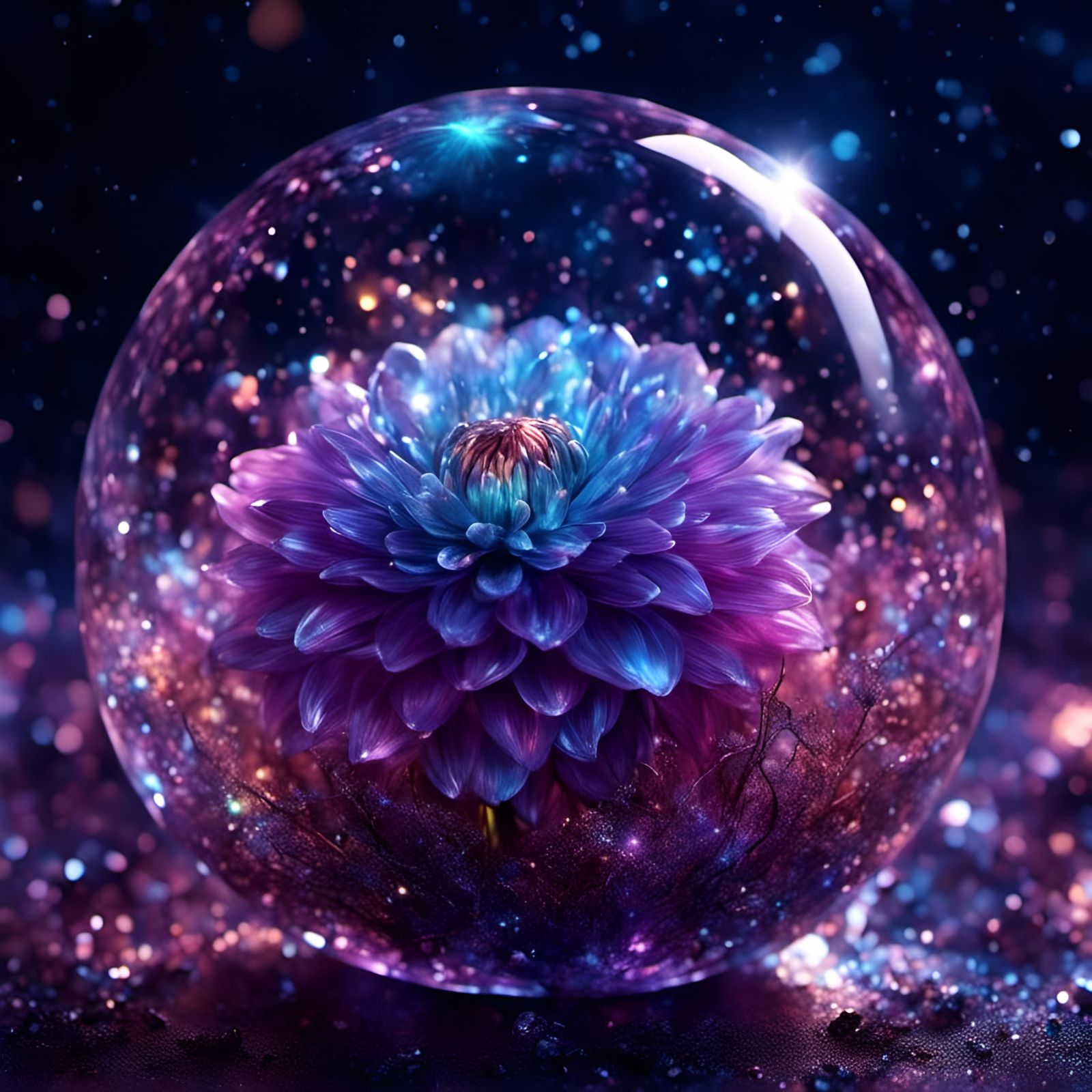 Dahlia Crystal Ball