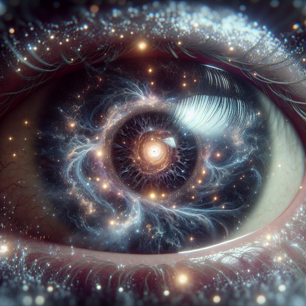 Galactic Eye: A Photorealistic Vision of Hypermaximalism