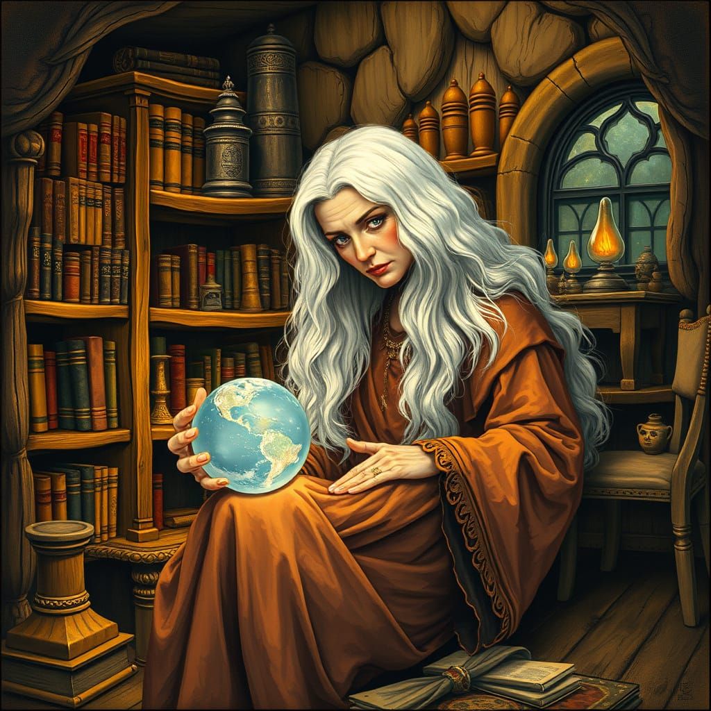 Enchanted Cottage of Ancient Wisdom