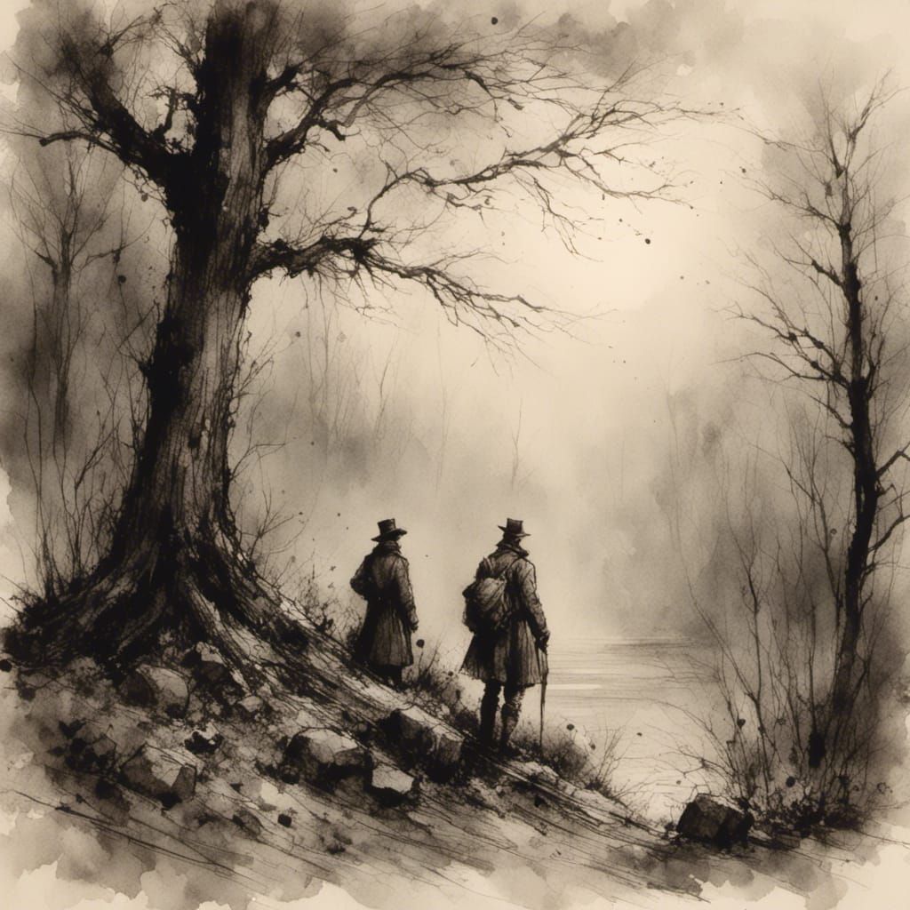Oak Hill Stranger: Charcoal and Ink of the 1800s