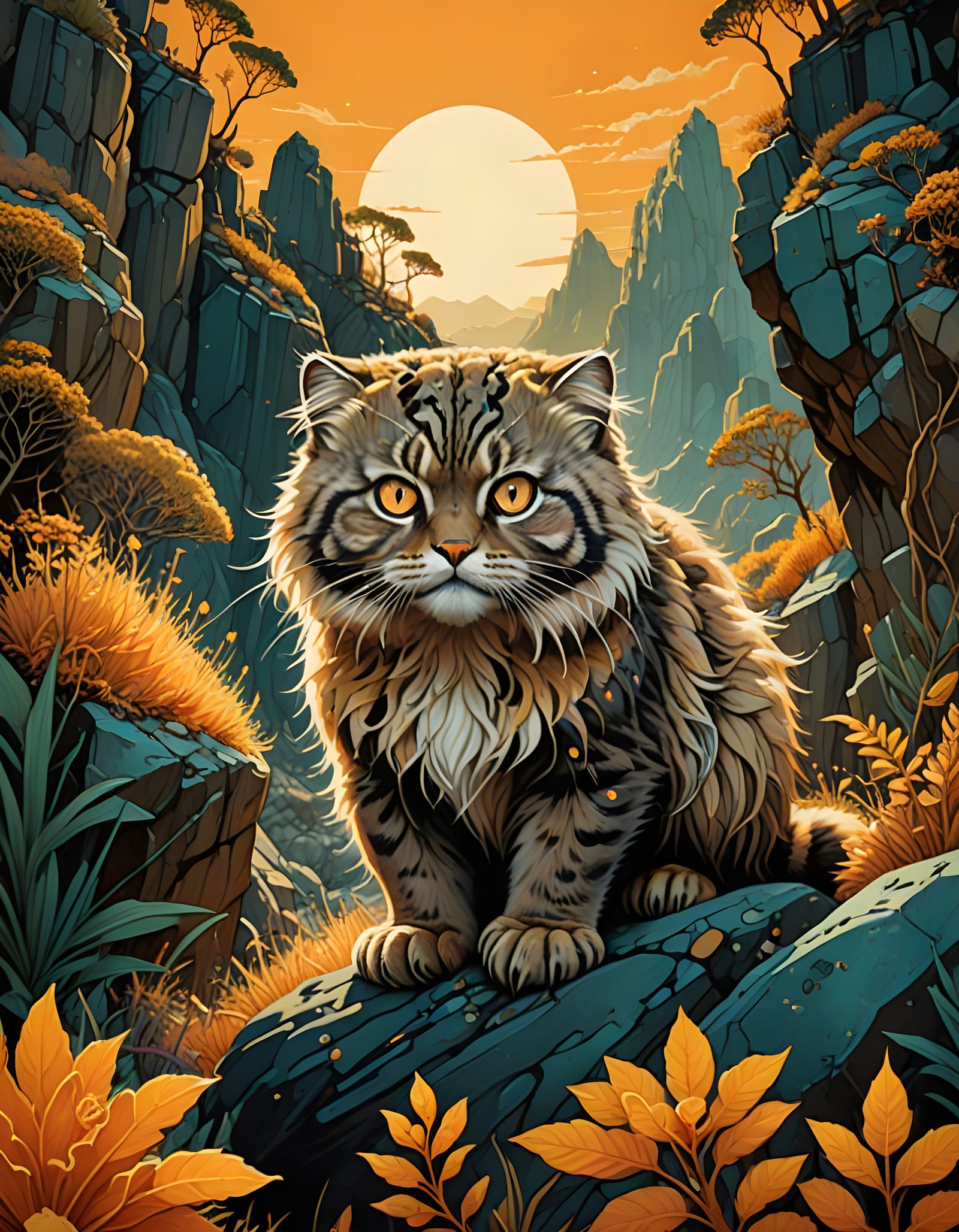 The World’s Loneliest Cat ~ The Pallas Cat