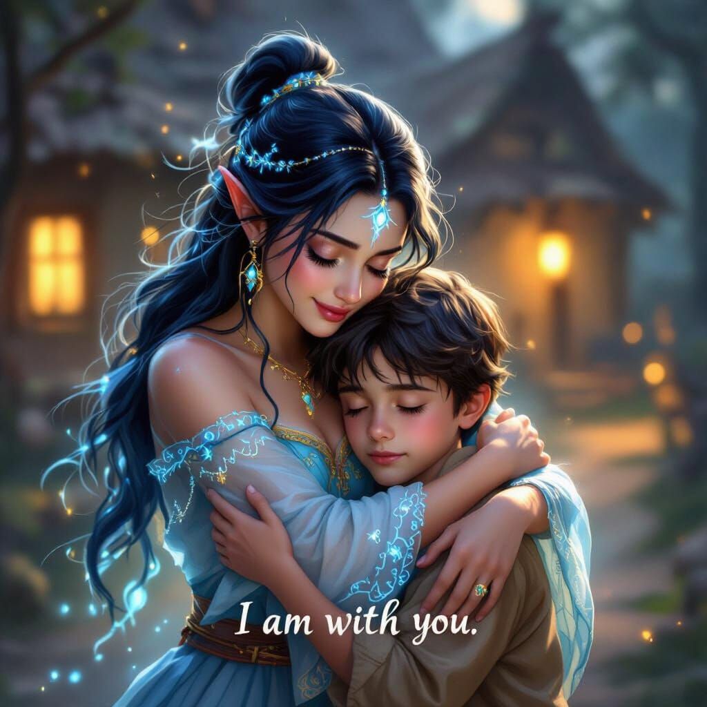 Mystical Jinni Embraces Village Boy in Emotional Cinematic S...