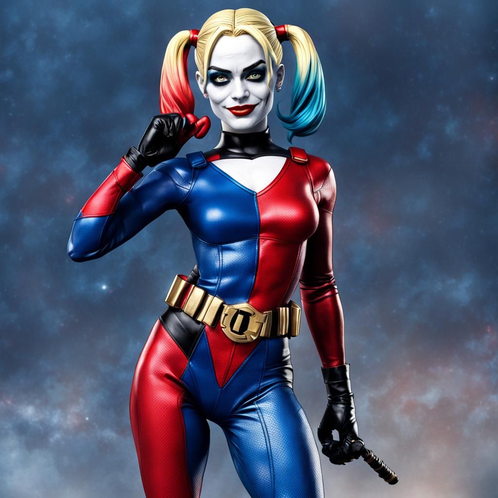 Harley Quinn in Full Body Suit, DC Comics