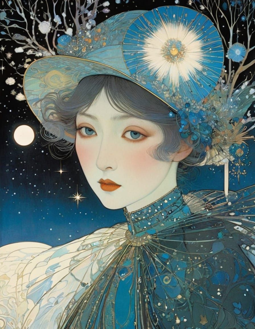 Enchanted Winter Wonderland in Finnish Forest