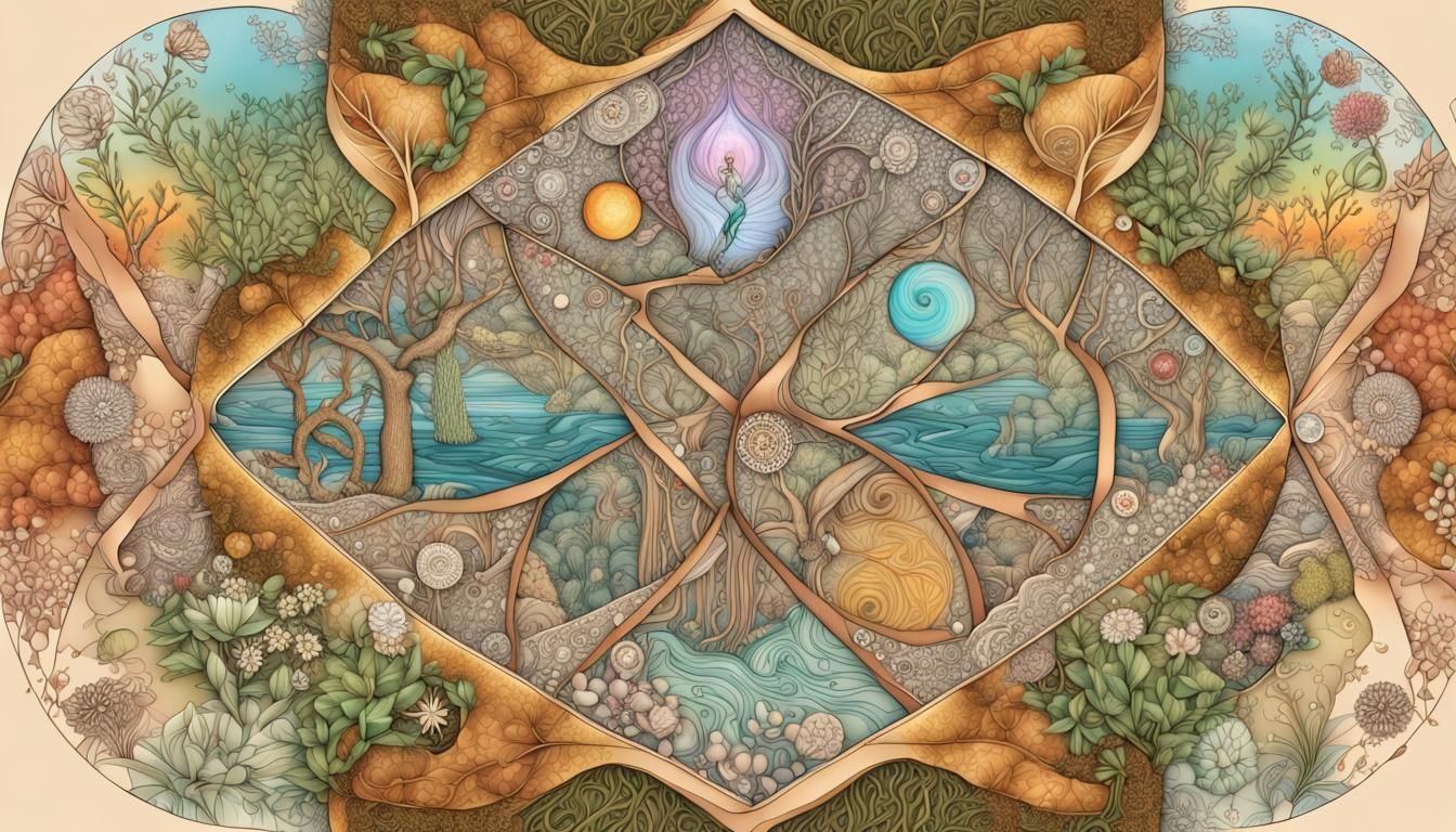 Australian Flora: Fractal Geometry and Shading