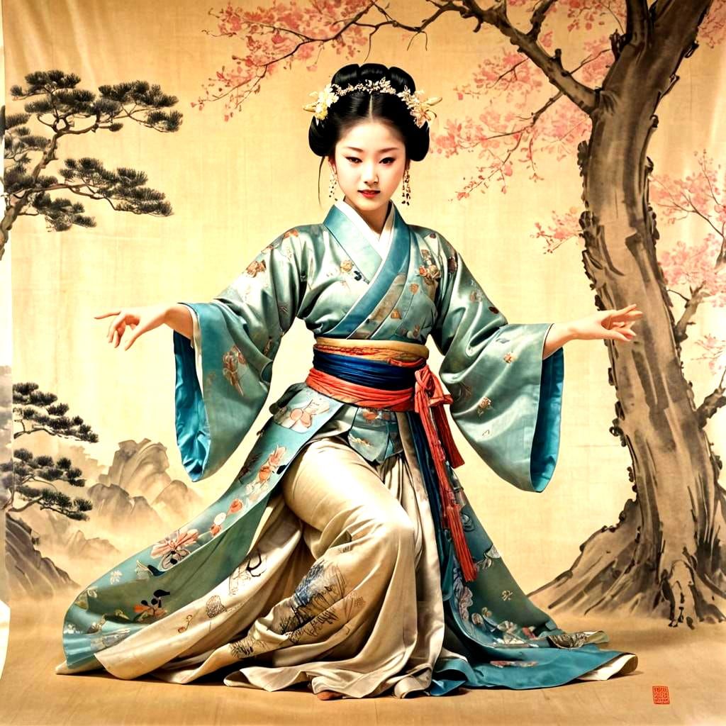 Imperial saduki performer.